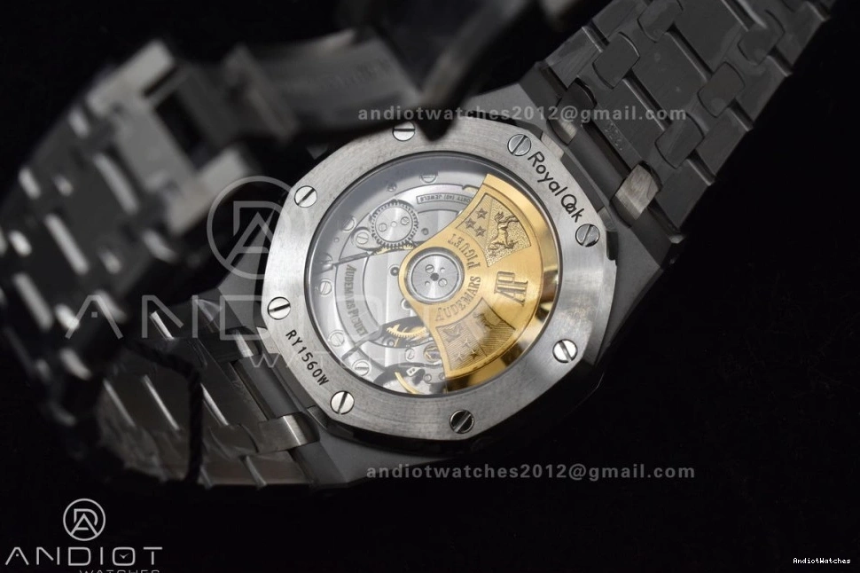 SA3120 1030 Dial Royal Best 37mm Gray SS on 1:1 Textured SS Bracelet Oak Edition Clone Super 15450 MultiPurpose ZF 0910